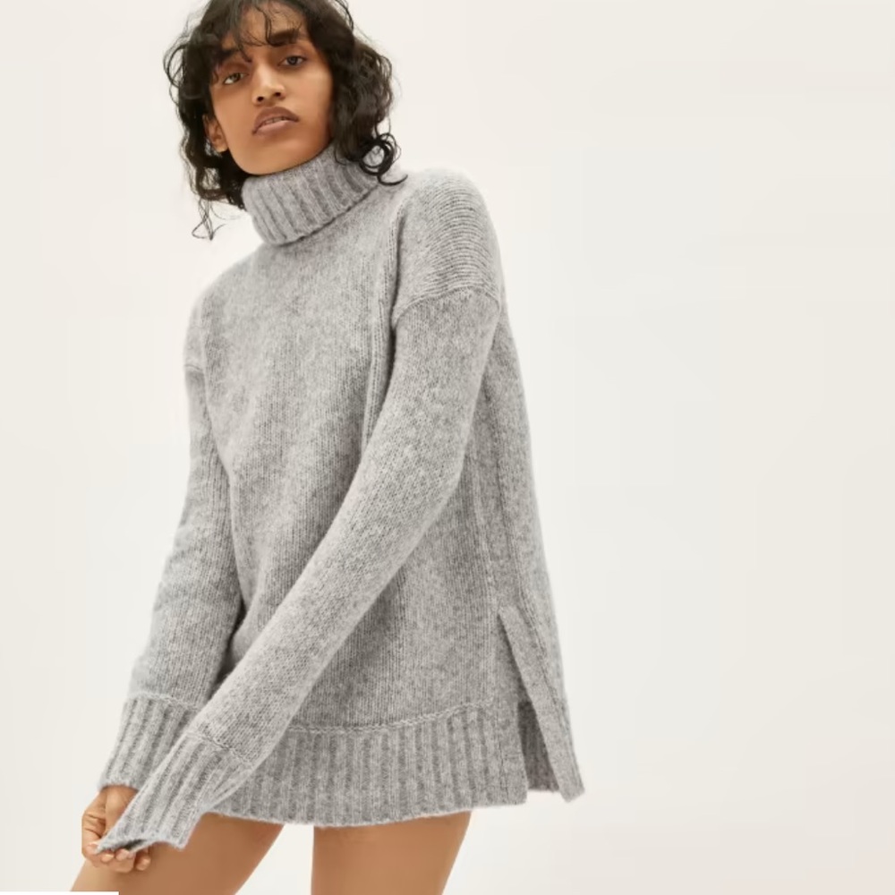 NWOT - EVERLANE-TURTLENECK CLOUD SWEATER